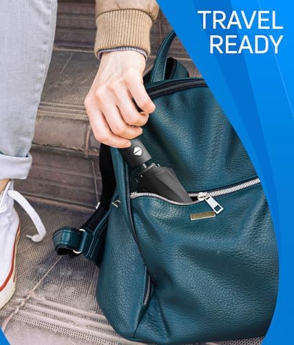 Rain-Mate Windproof Travel Umbrella - Auto Open Close Compact