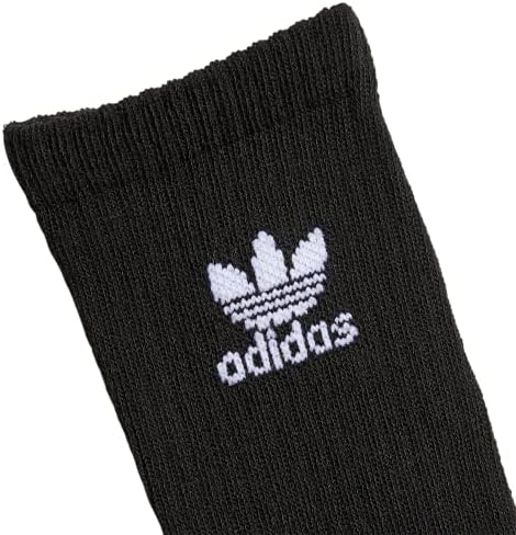 adidas Originals Kids Crew Socks 6 Pair Athletic Cushioned Breathing