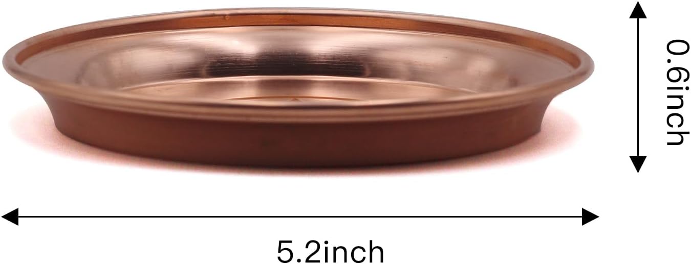 Amitofo Copper Offering Bowl for Altar and Ritual Use