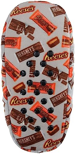 HERSHEYS Sock Slippers For Kids with Peanut Butter Cup Print