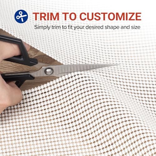 Jorvila Non Slip Rug Pad 8x10 Feet