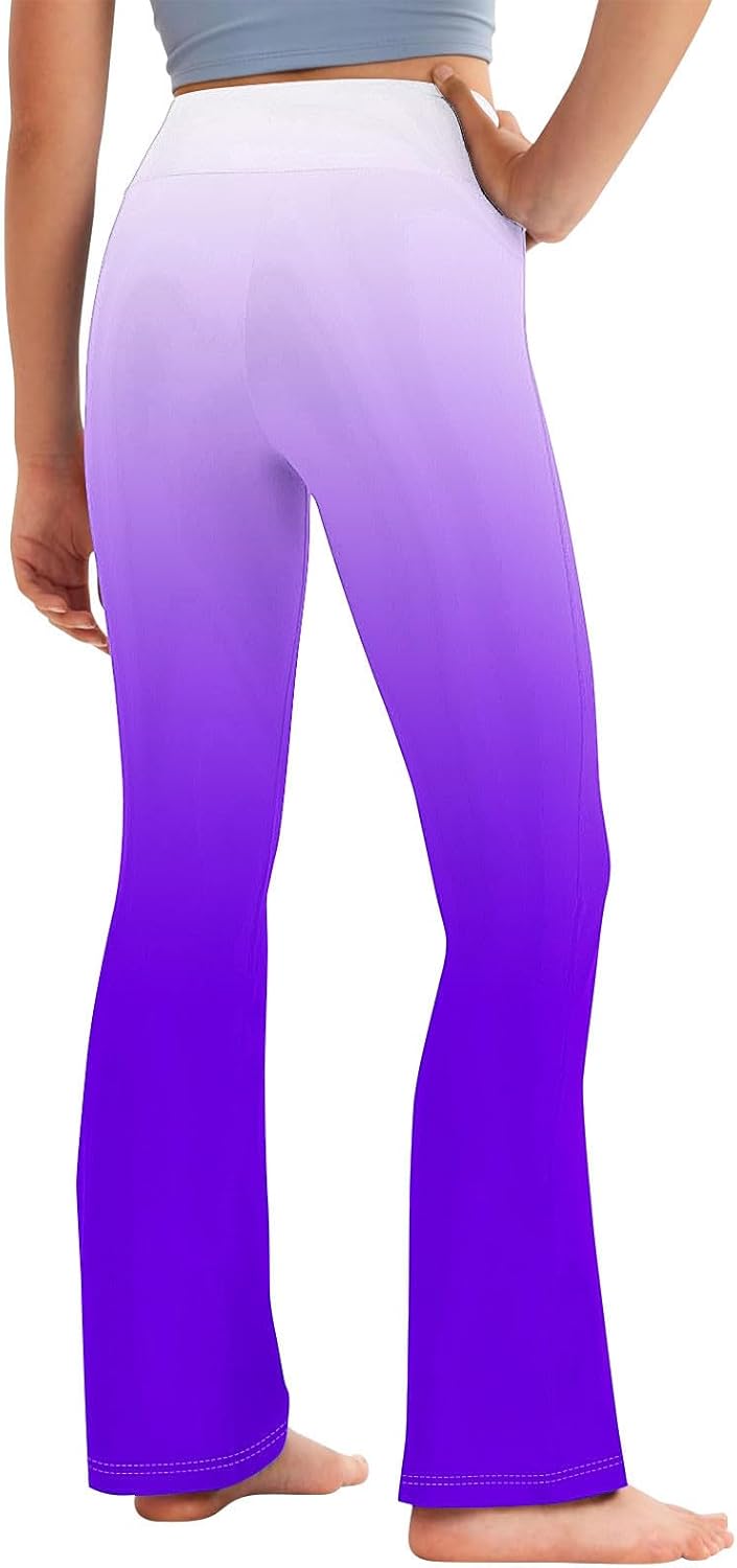 Toddler Girls Gradient Yoga Pants 2-13 Years