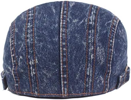 Quanhaigou Mens Tartan Newsboy Driving Cap