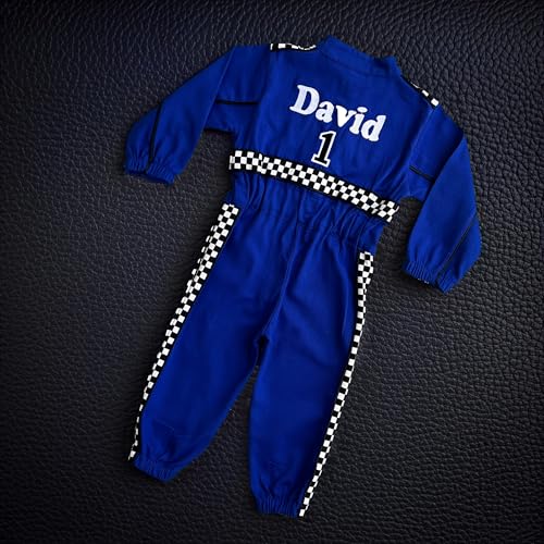 Handmade Race Car Driver Costume for Toddlers