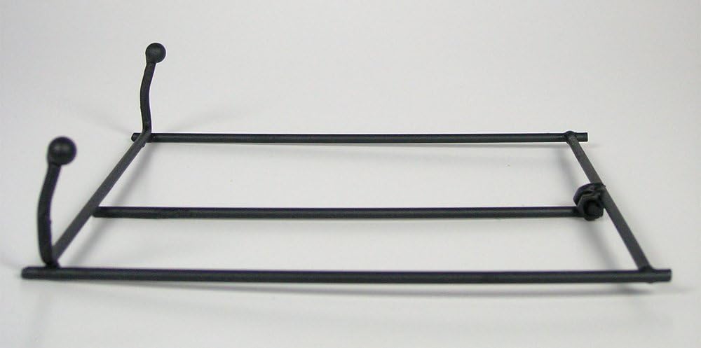 Black Metal Folding Easels - Set of 3 7 H
