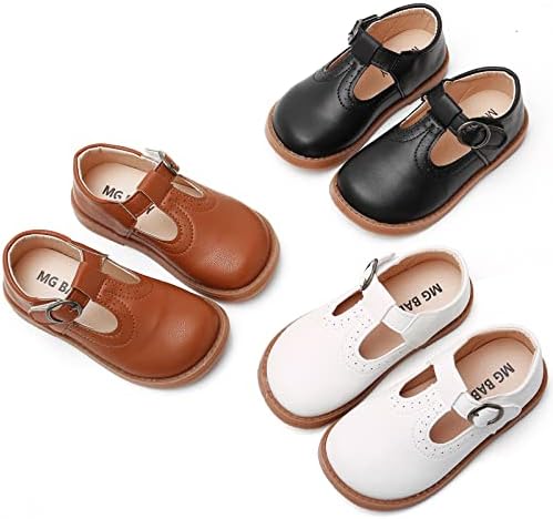 SOFMUO Toddler Mary Jane Shoes for Girls