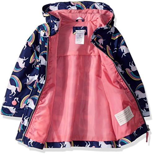 Carters Girls Unicorn Print Rainslicker Jacket 1
