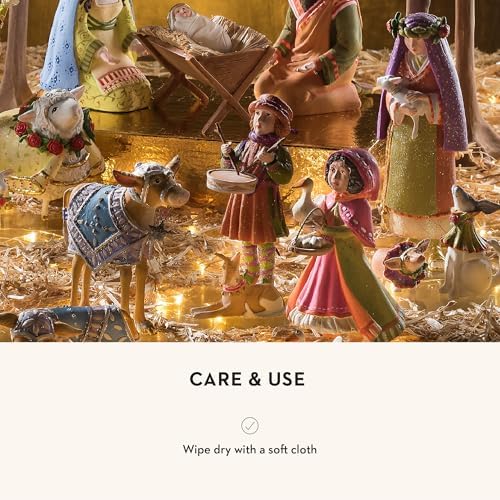 MACKENZIE-CHILDS Patience Brewster Nativity Figurine Set