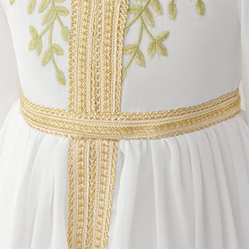 Lmdudan Girls Long Sleeve Abaya Prayer Dress 2025