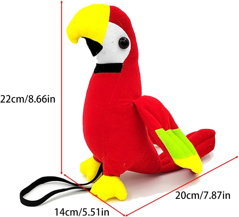 Funny Halloween Pirate Parrot Shoulder Prop - 1 Piece