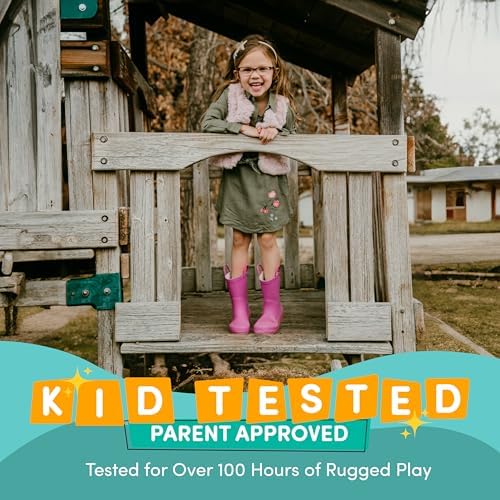 Lone Cone Premium Natural Rubber Rain Boots for Kids