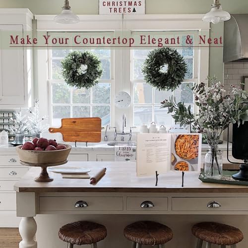 Adjustable Iron Plate Display Stand for Art and Decor