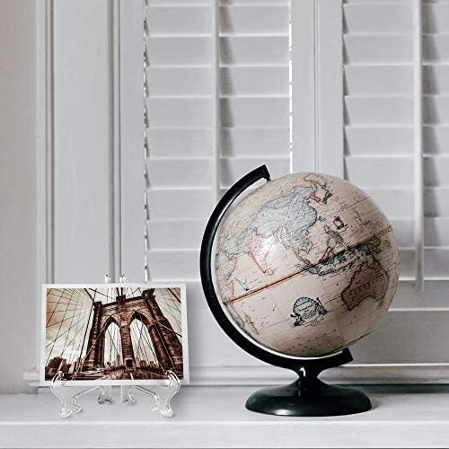 Super Z Outlet 5 Inch Clear Plastic Easels 12 Pack