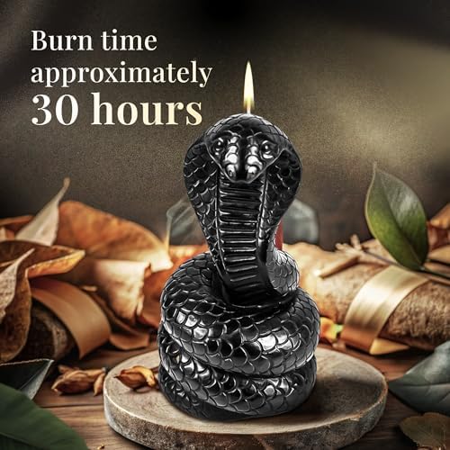 Gothic Decor Candles Snake Tentacle Cat