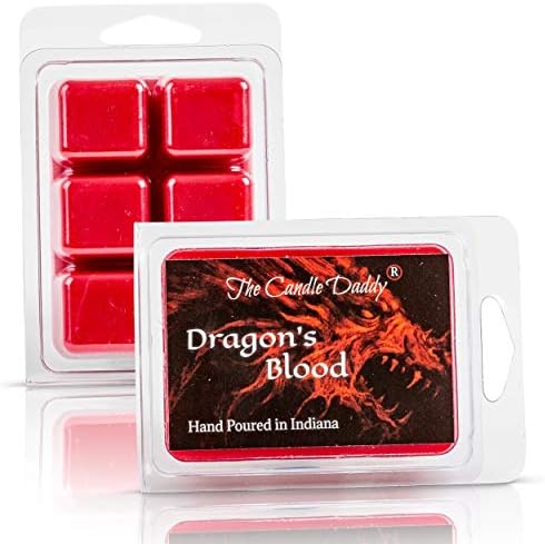 The Candle Daddy Dragons Blood Wax Melt - 6 Cubes