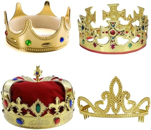 Tigerdoe Kings Crown - 4 Pack Royal Headwear