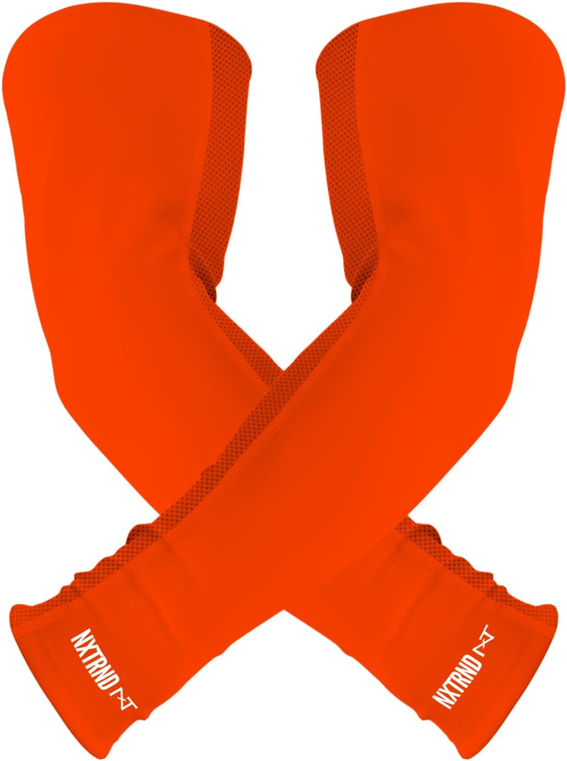 Nxtrnd Air-TEK Arm Sleeves for Men - Pair Breathable Compression Arm Sleeves