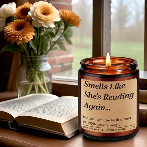 Fairys Gift Literary Candle for Book Lovers 1