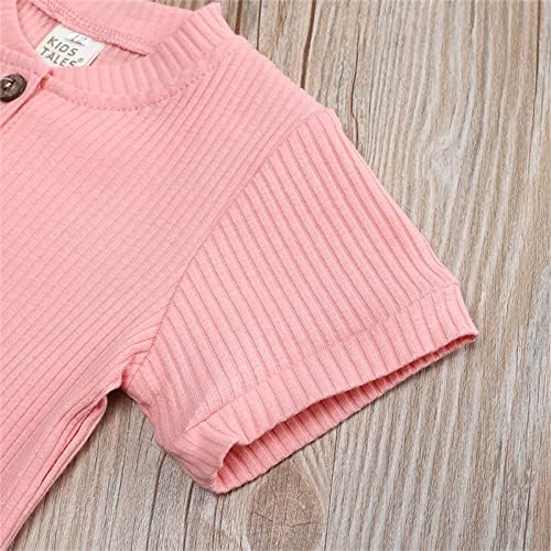 Baby Newborn Cotton Romper Bodysuit Set for Girls