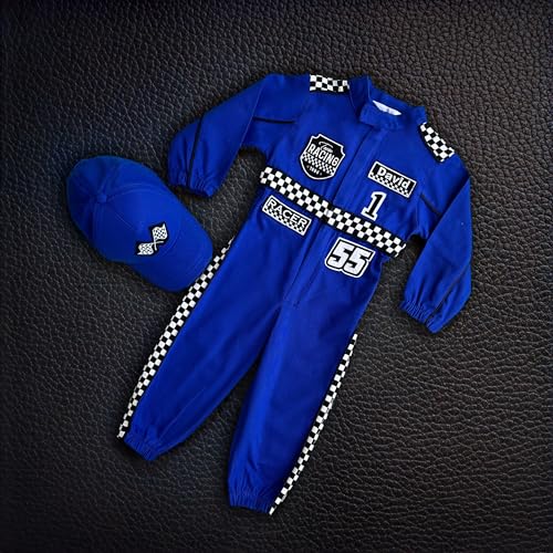 Handmade Race Car Driver Costume for Toddlers