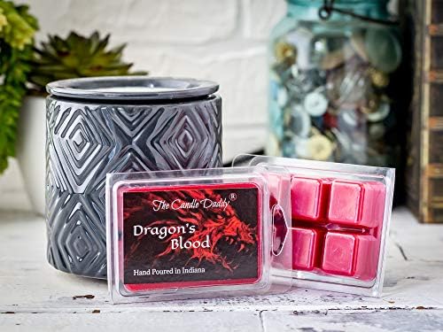 The Candle Daddy Dragons Blood Wax Melt - 6 Cubes