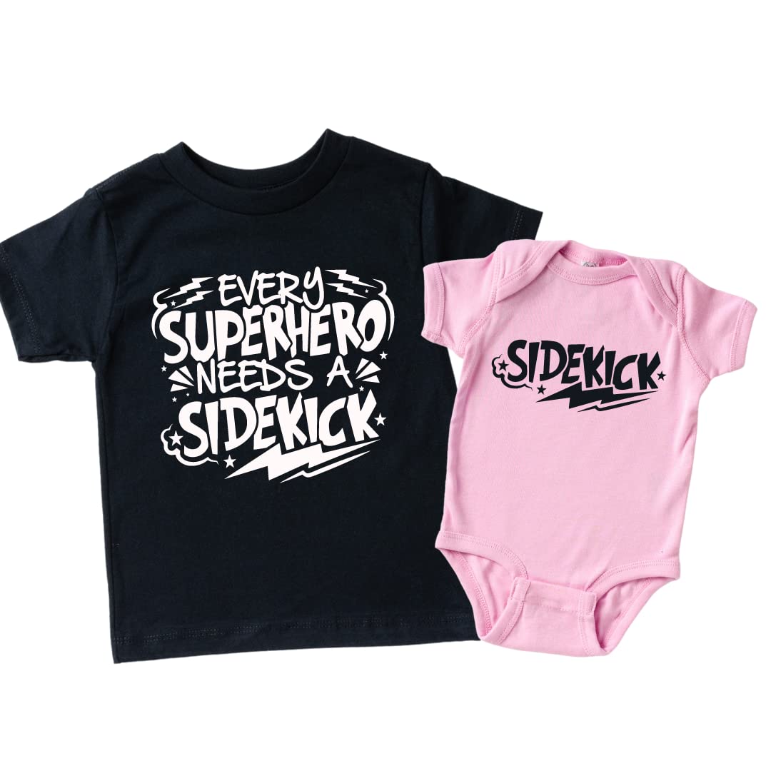 Big Brother Little Brother Matching Shirts for Baby and Toddler