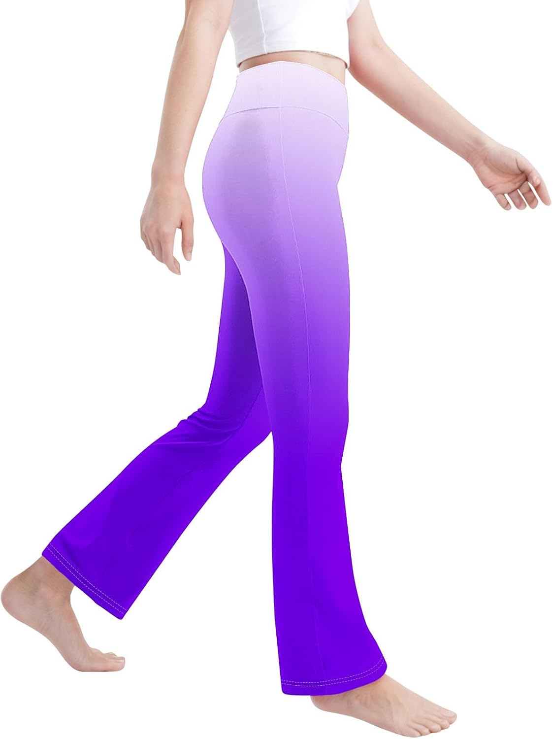 Toddler Girls Gradient Yoga Pants 2-13 Years