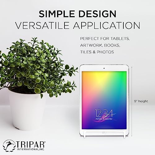 TRIPAR 6-Inch Metal Book Holder with Wire Easel