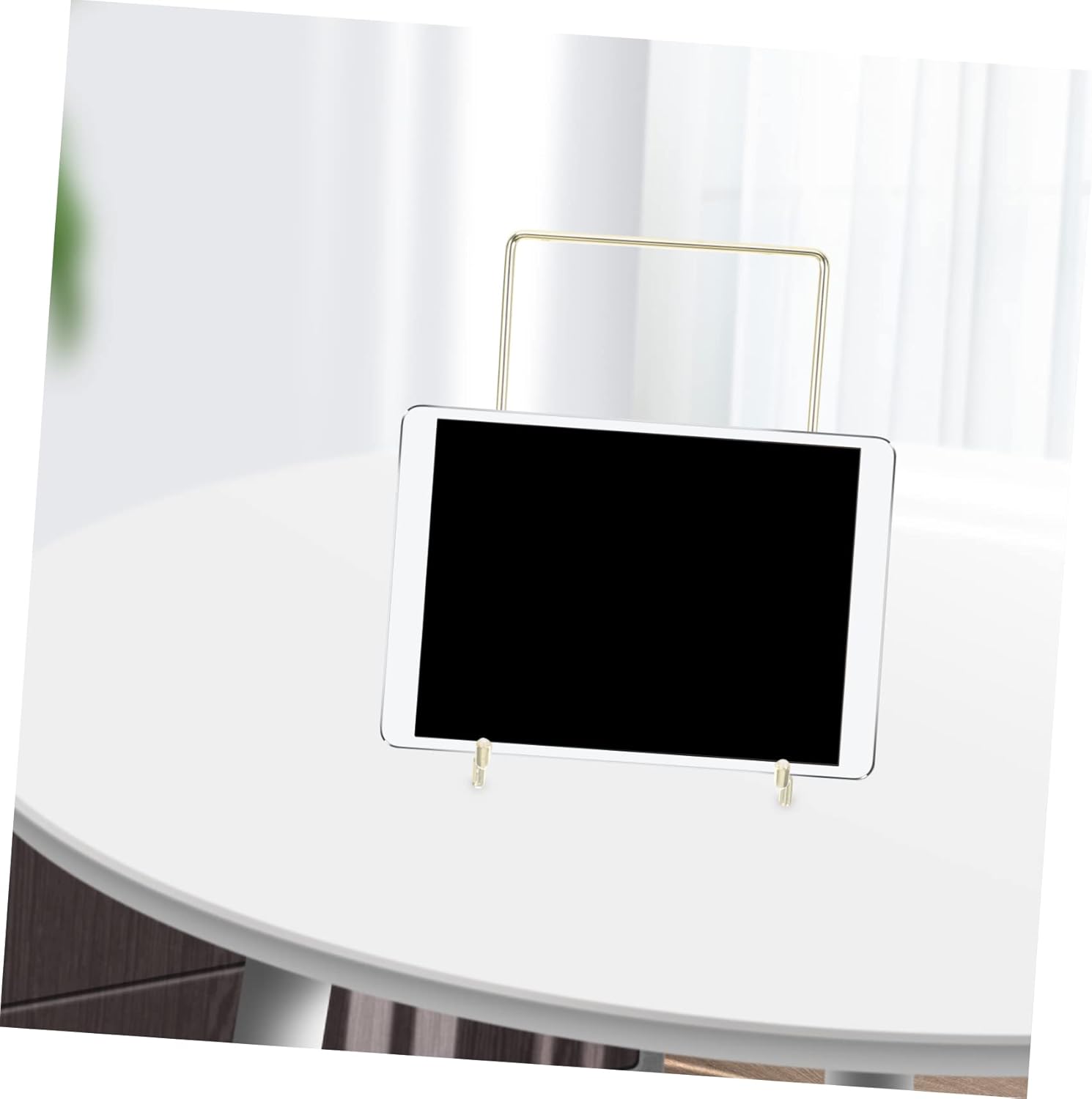 RORPOIR Gold Plated Decorative Plate Stand