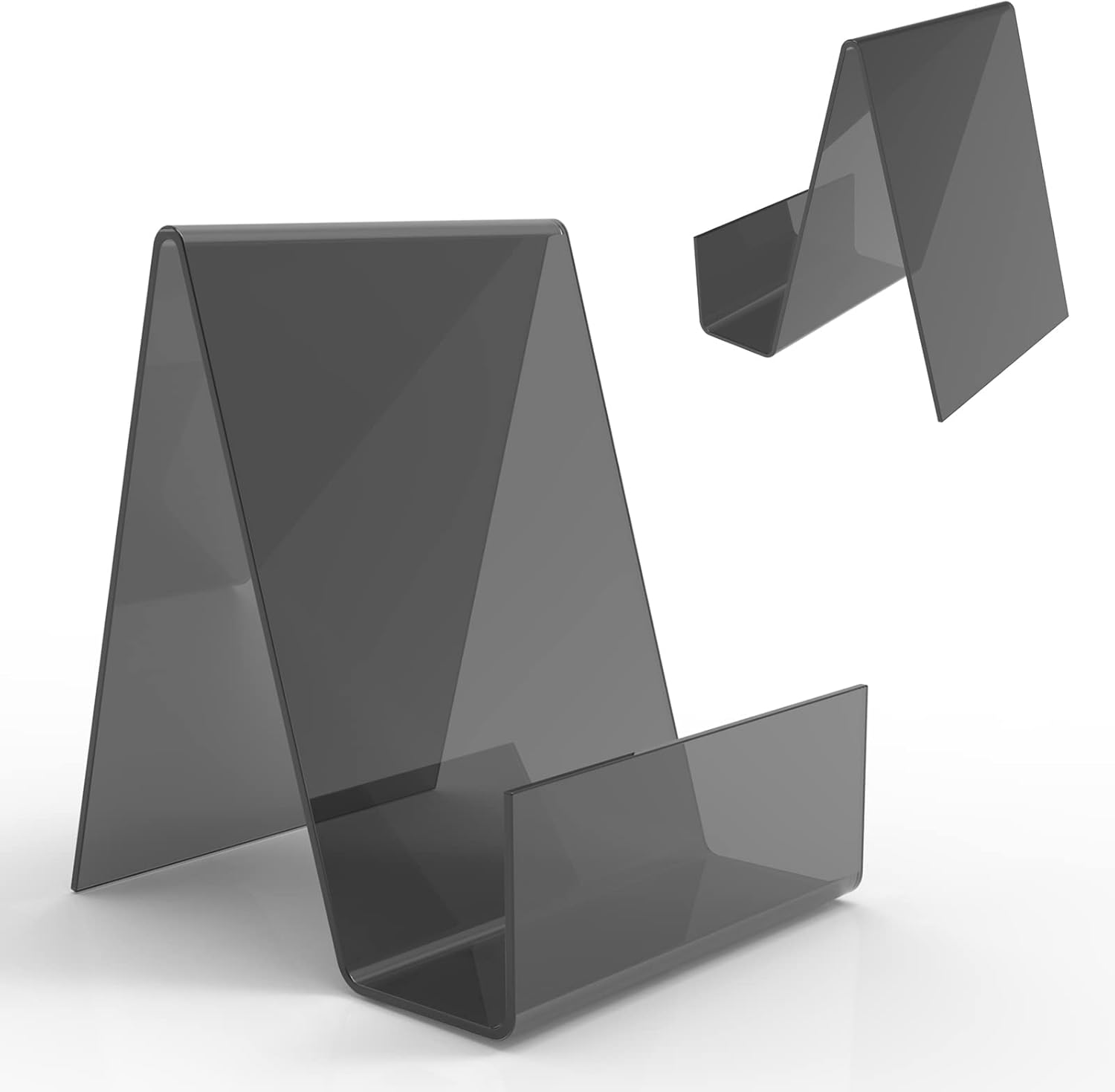 Boloyo 6PC Acrylic Display Stand Holder with Ledge