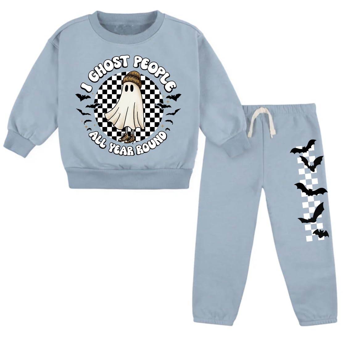 2-Piece i Ghost People Fleece Set for Kids 1