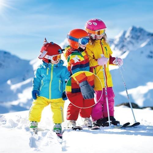 TRIWONDER Kids Windproof Ski Mittens