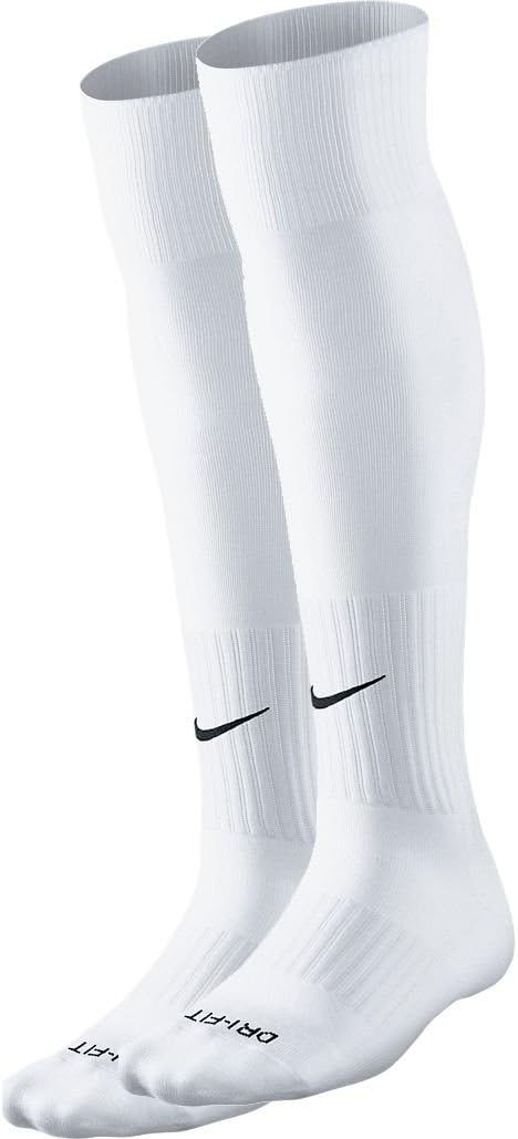Nike Classic II Cushion Football Sock White Men 6-8 Women 6-10