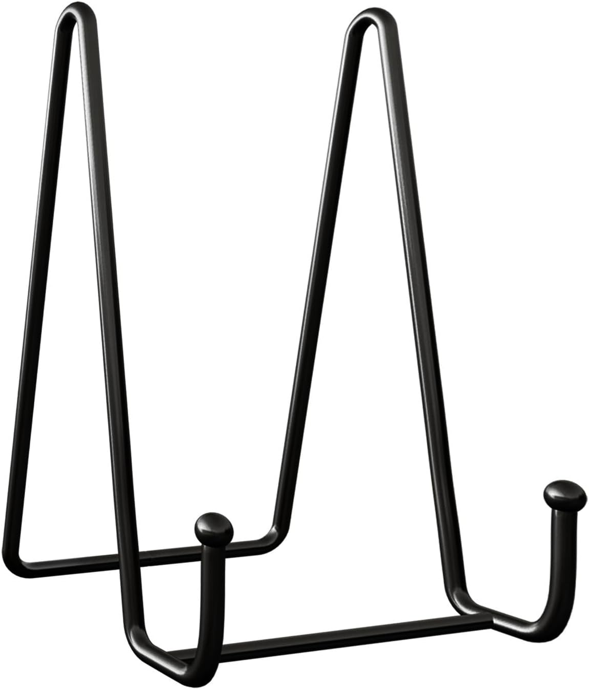 VOHMART 2 Pack 6 Inch Black Metal Plate Stands
