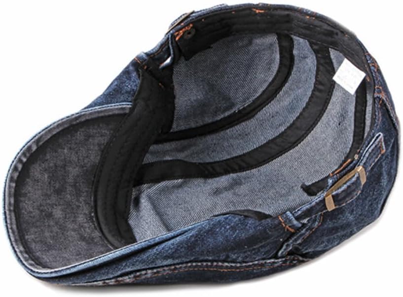 Quanhaigou Mens Tartan Newsboy Driving Cap