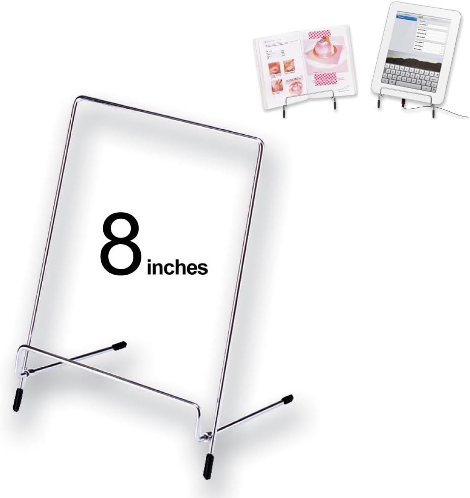 Asmix Asuka DB523 Silver Display Easel Stand for Plates Books Photos
