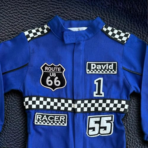 Handmade Race Car Driver Costume for Toddlers