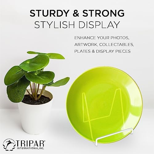 TRIPAR 6-Inch Metal Book Holder with Wire Easel