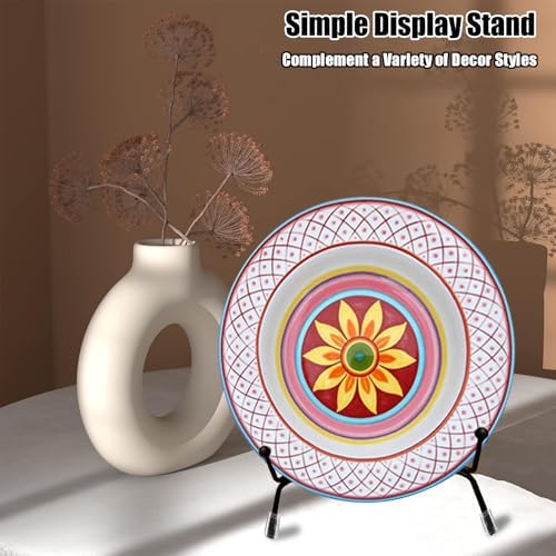 6 Pack Anti-Slip Iron Plate Stands for Display