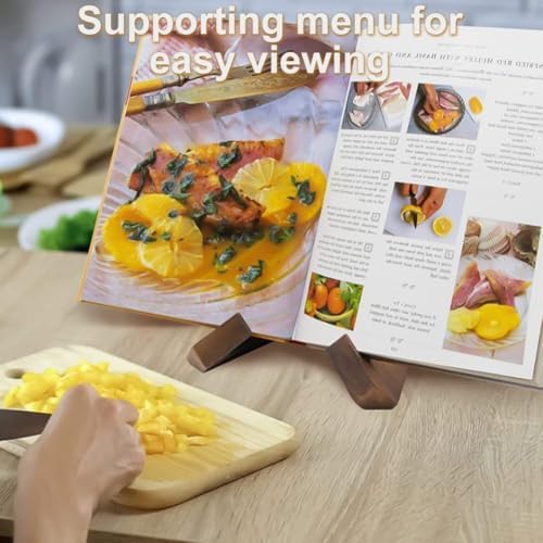 Meafeng 65 Inch Wooden Picture Frame Stand for Display