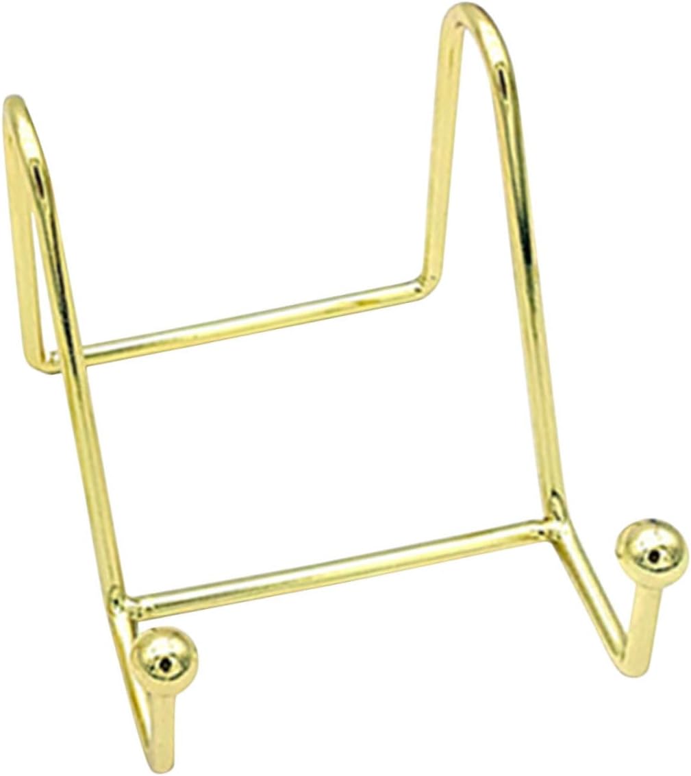 Alipis 5PCS Iron Display Stand for Artwork Books Trays