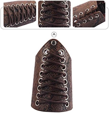 GelConnie Leather Wristband Viking Arm Guard