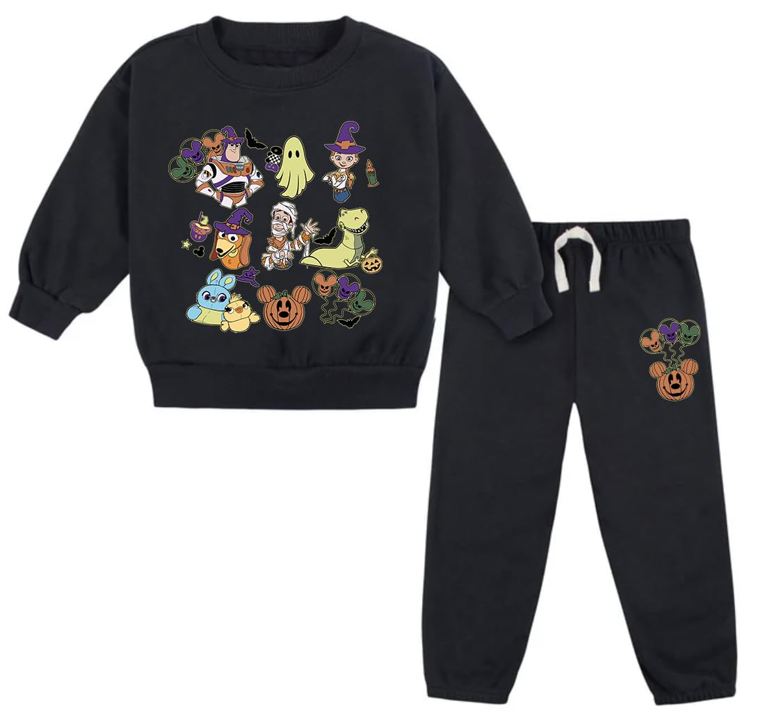 Toddler Halloween Fleece Pumpkin Set for Boys Girls 18 Month