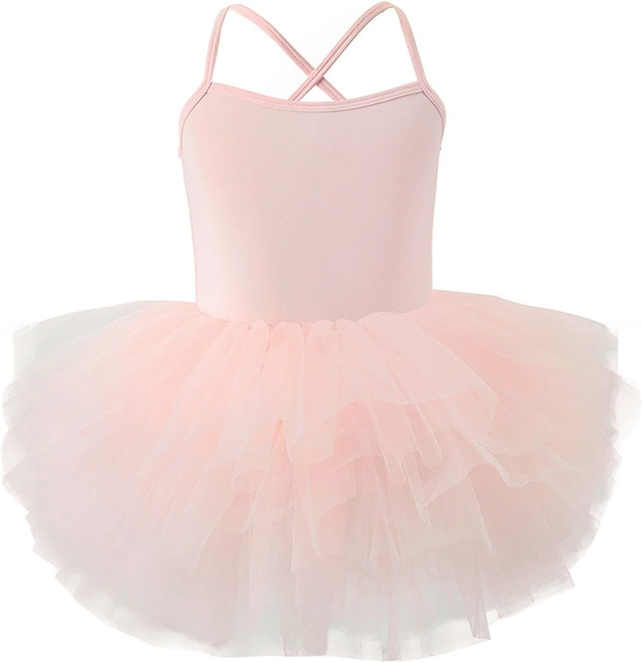 Toddler Girls Ballet Leotard Tutu Dress for Dance 2-6 Years