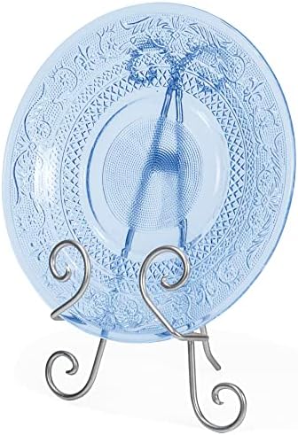 Red Co 11 Tall Curved Scroll Metal Easel Stand Silver