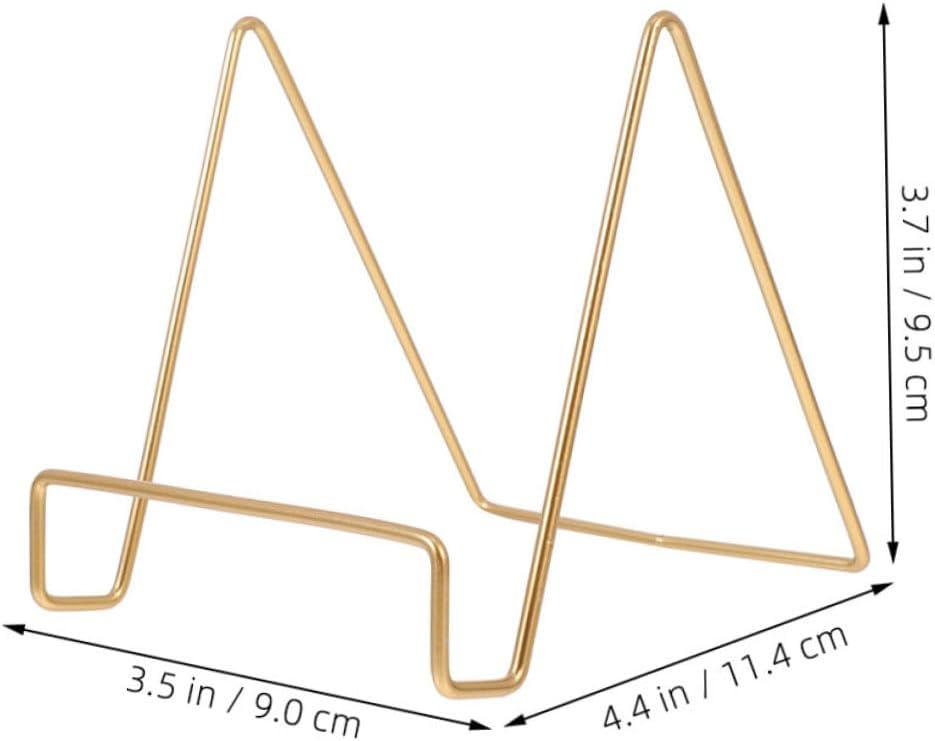 ARTIBETTER 4sets Metal Ornament Holder Display Easel