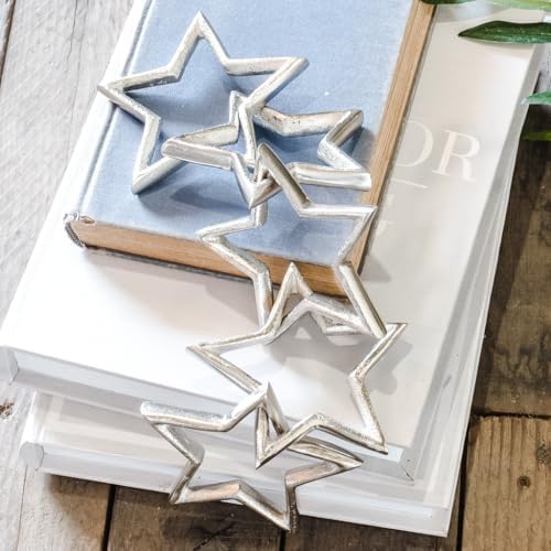 Wowser 5 Star Silver Toned Linked Chain Decor 1