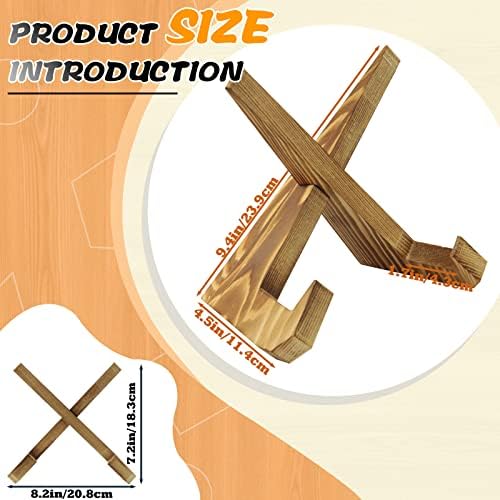 Yitexin 2 Pack 72 Wood Cookbook Stand