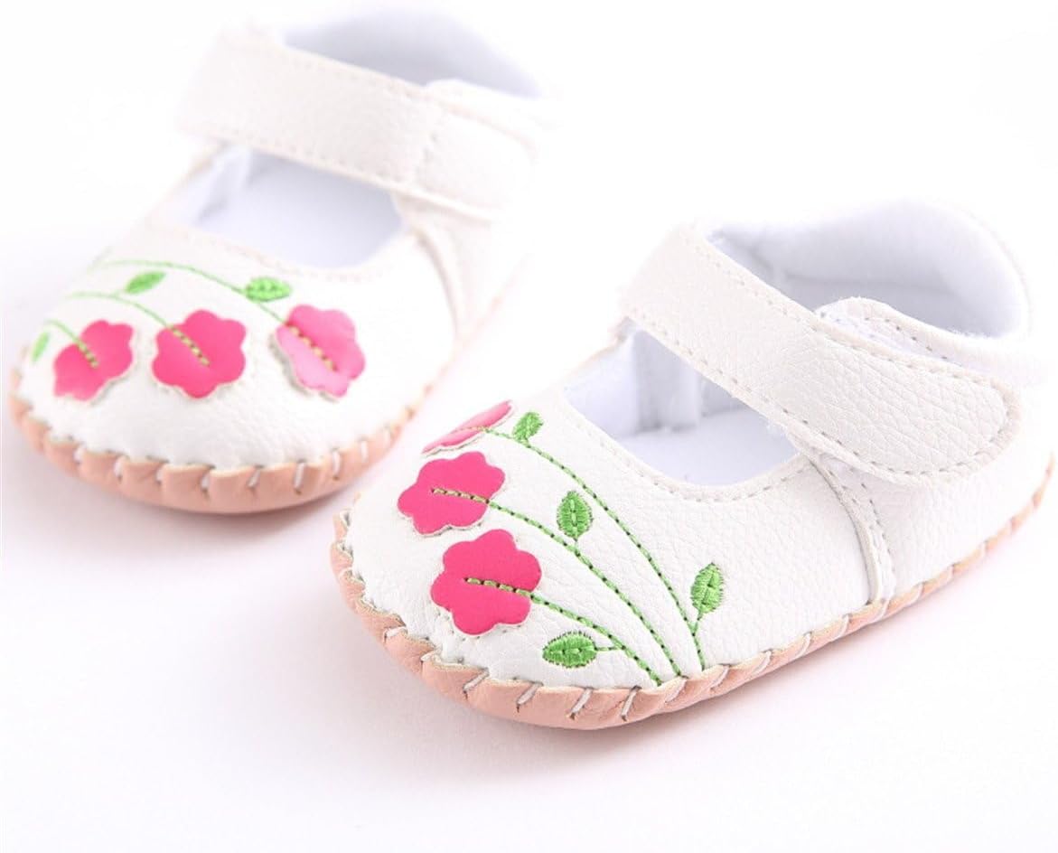 Meckior Toddler Soft PU Princess Flats for Boys Girls