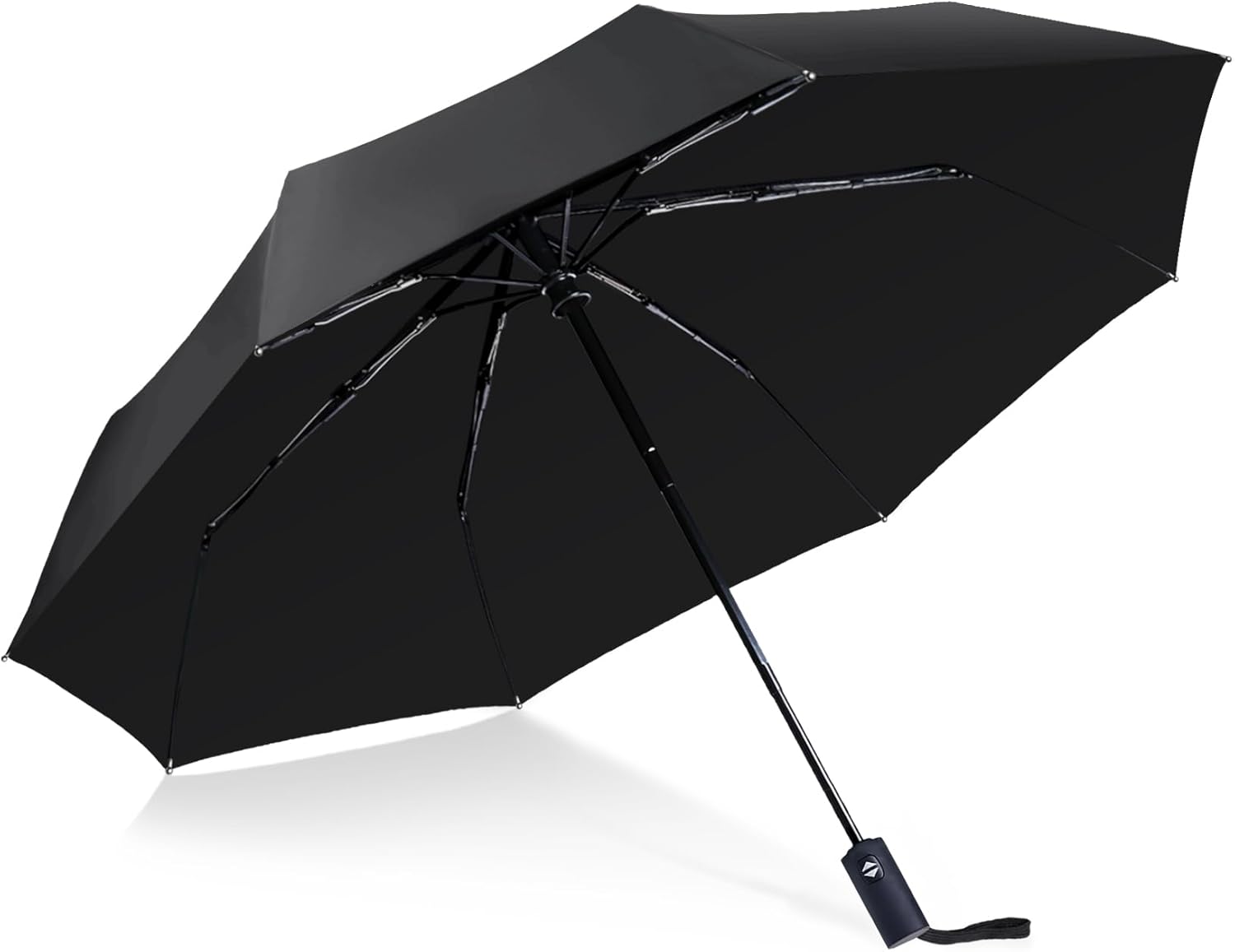 NPCQUN Windproof Travel Umbrella Compact Automatic Foldable